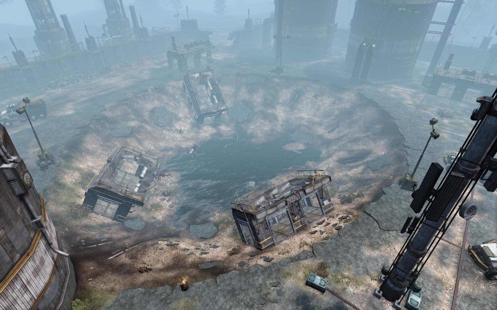 Basin and sunken terrain overview