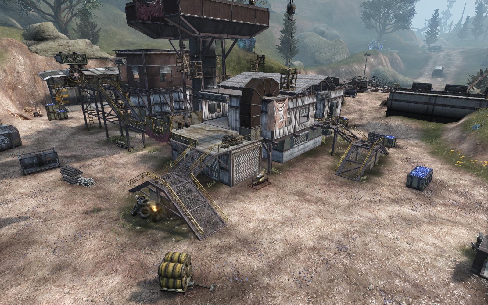 Outpost main structure