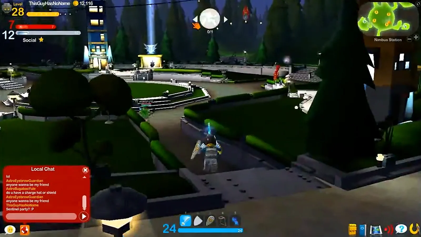 LEGO Universe Nimbus Station
